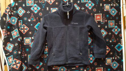 Columbia /boys ( sizeXXS-4/5) black fleece jacket