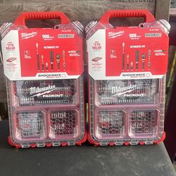 Milwaukee 100pc impact bit set