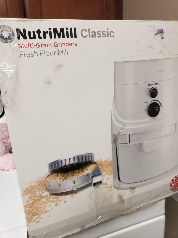 Grain Mill New See Pictures For Details 120.00 FIRM New