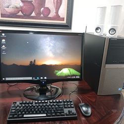 DELL Optiplex 980 desktop computer.  Windows 10 pro. Good condition.  Intel core i5 cpu processor.  3.20 GHz.  wifi adapter.   1.50 Tb hard drive.  DV