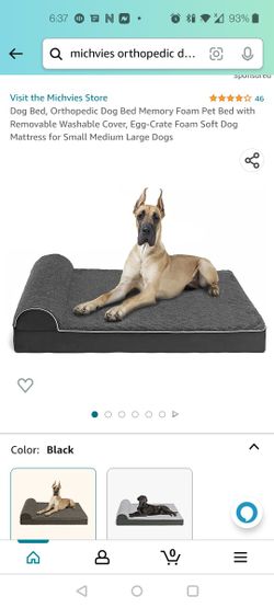 Michvies Orthopedic Dog Bed 