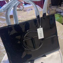 Telfar (Medium) Black Shopping Bag - Brand New with Tags