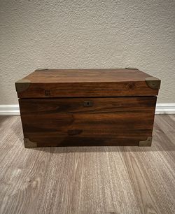 Vintage Wooden Storage Chest