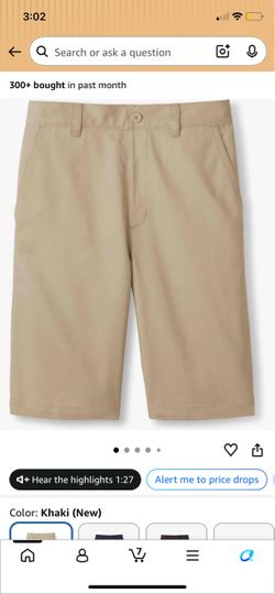 Free boys Khaki & navy blue pants and shorts.