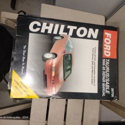 Car Manuals (Chilton Ford Taurus/Sable1986-95 )&( Haynes Toyota Tercel 1987-94)&(Haynes Hyundai Santa FE 2001-2006)&(Haynes Dodge Pickup 1) 