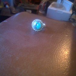 Small Turquoise Ring