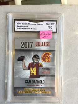 Dam Darnold certified card