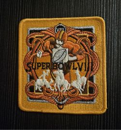 1974 Officially Licensed NFL Super Bowl VIII Rice Stadium TX Championship Patch