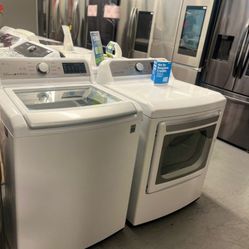 LG Top Load Washer And Gas Dryer  LG5H
