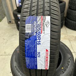 BRAND NEW SET OF TIRES 205/60r16 205/60/16