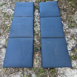 Target threshold navy blue long lounge chair cushions. set of 2 .  $15. For both. 