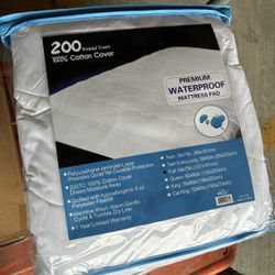 Waterproof mattress protector and cover 