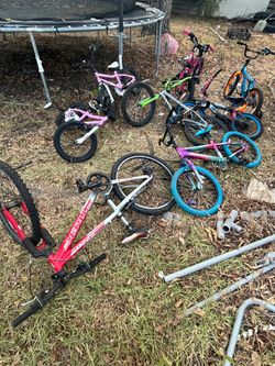 Lot of Kids Bikes – Various Sizes and Colors