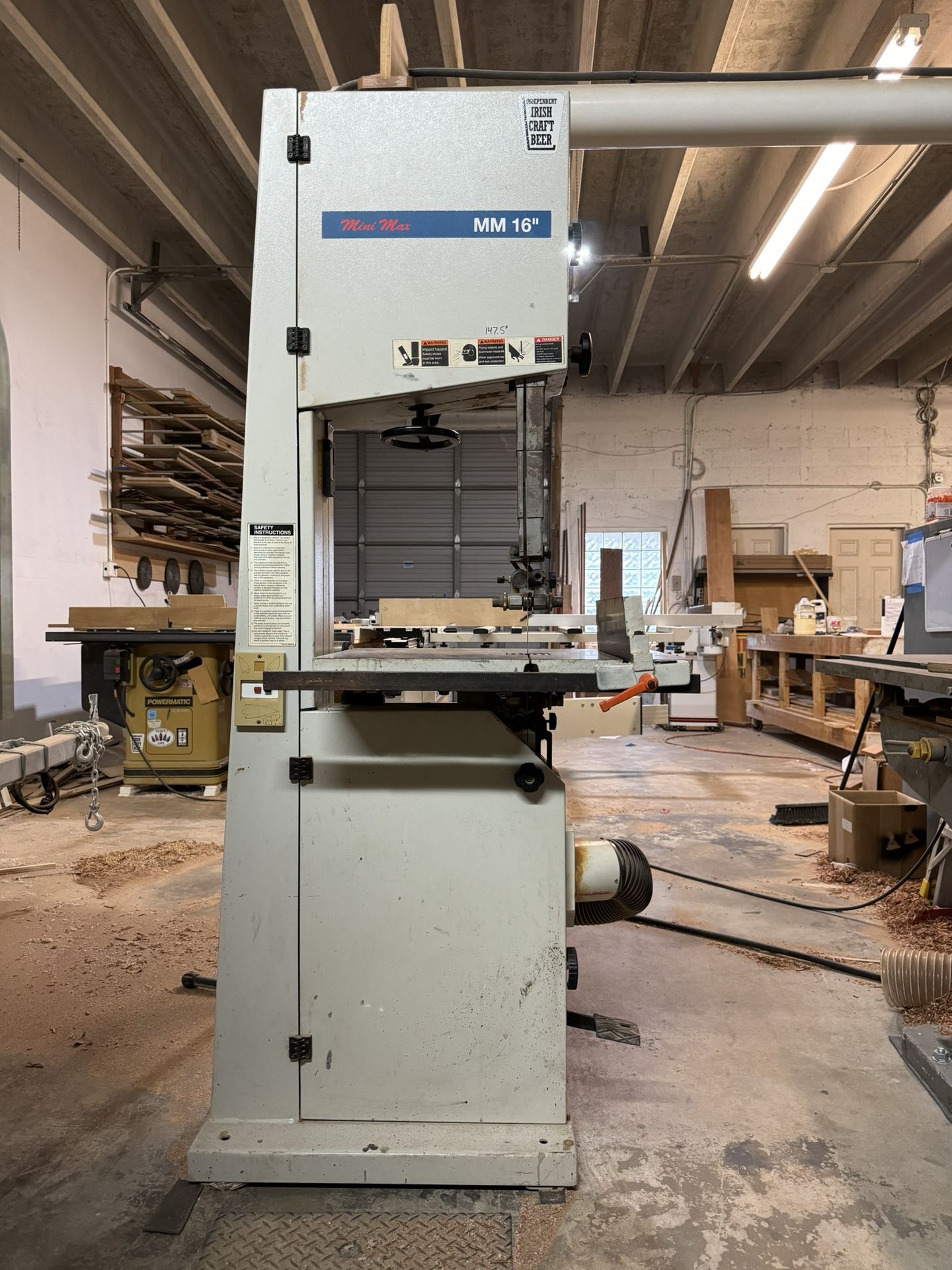 Scm Minimax Mm16 Bandsaw