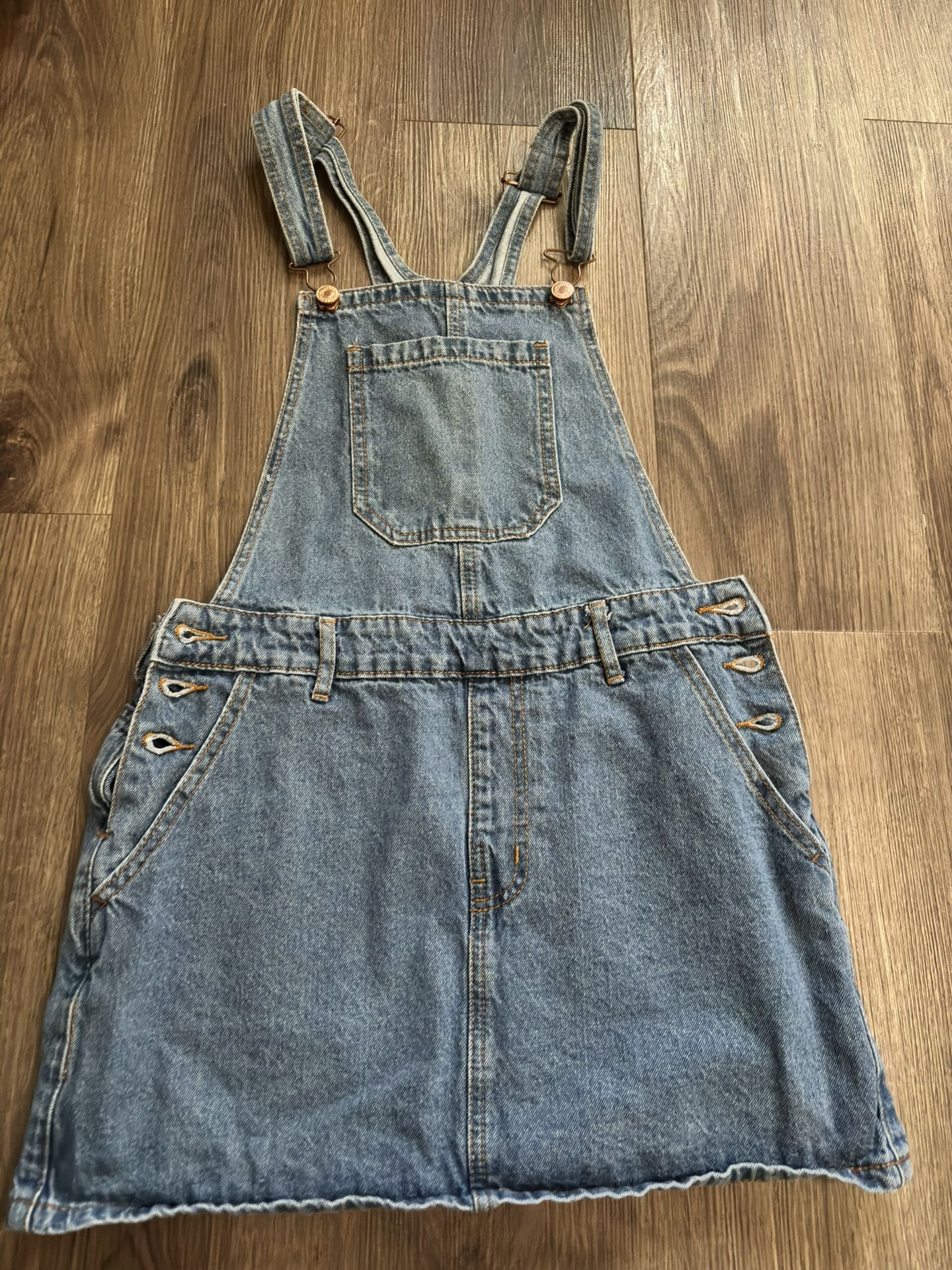 Forever Mini Skirt Overall For $10
