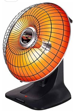 Presto Heat Dish Plus Parabolic Electric Heater