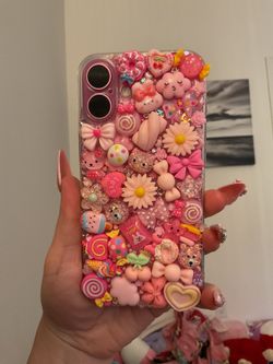 iPhone 16 Plus Custom Charm Phone Case