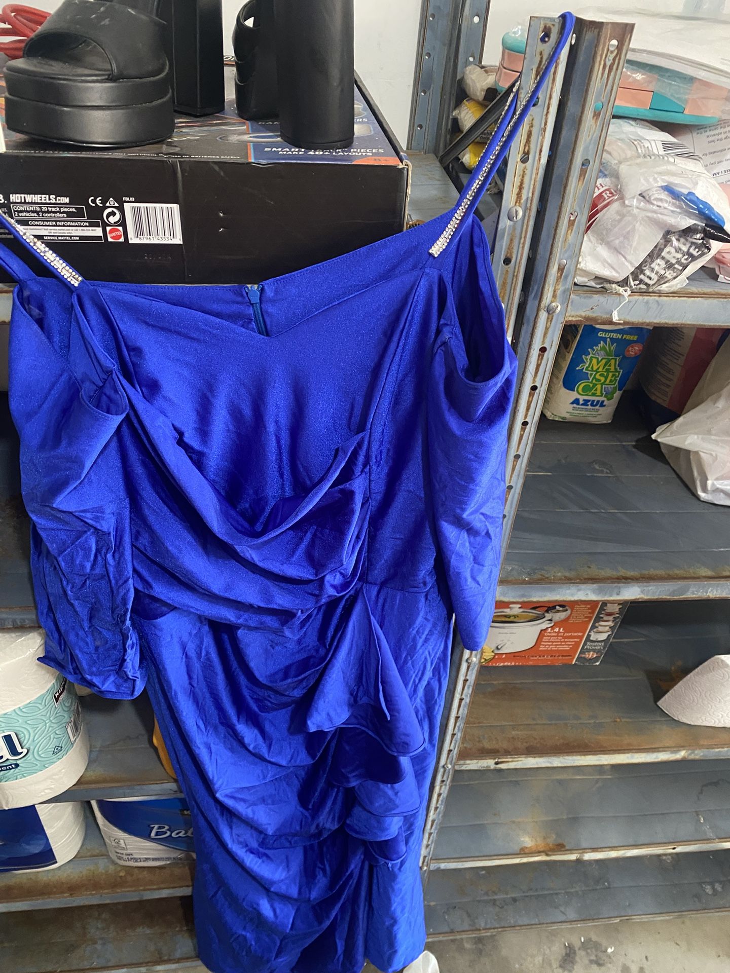 Party Dress Blue Color