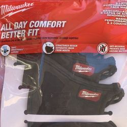 Milwaukee 3 Pack masks 
