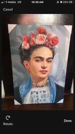 Frida Kahlo Print  Art Canvas