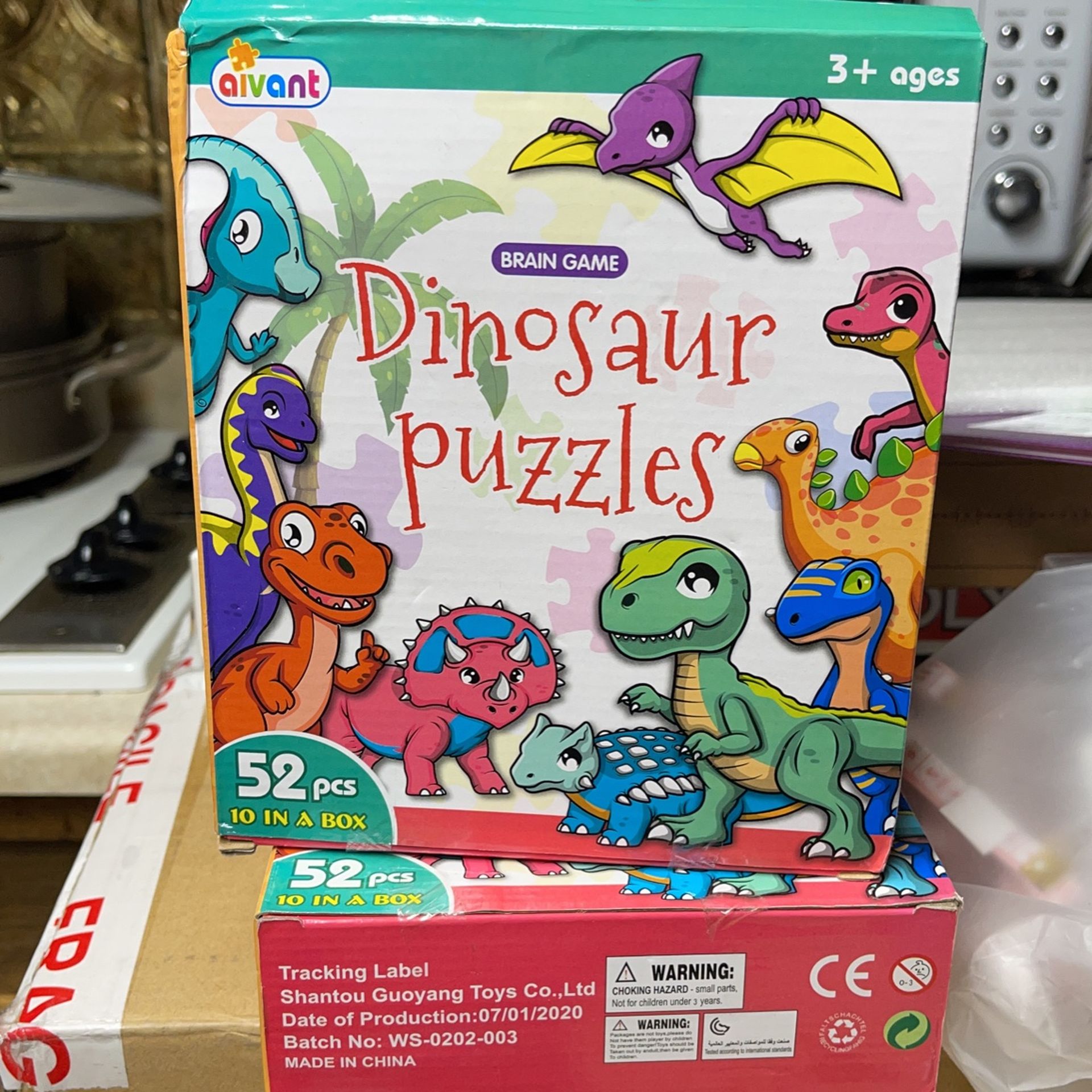 Aivant Beginner Dinosaur Puzzle For Toddlers