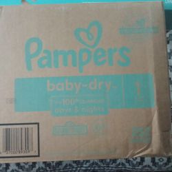 Pampers Size 1- 252 Ct