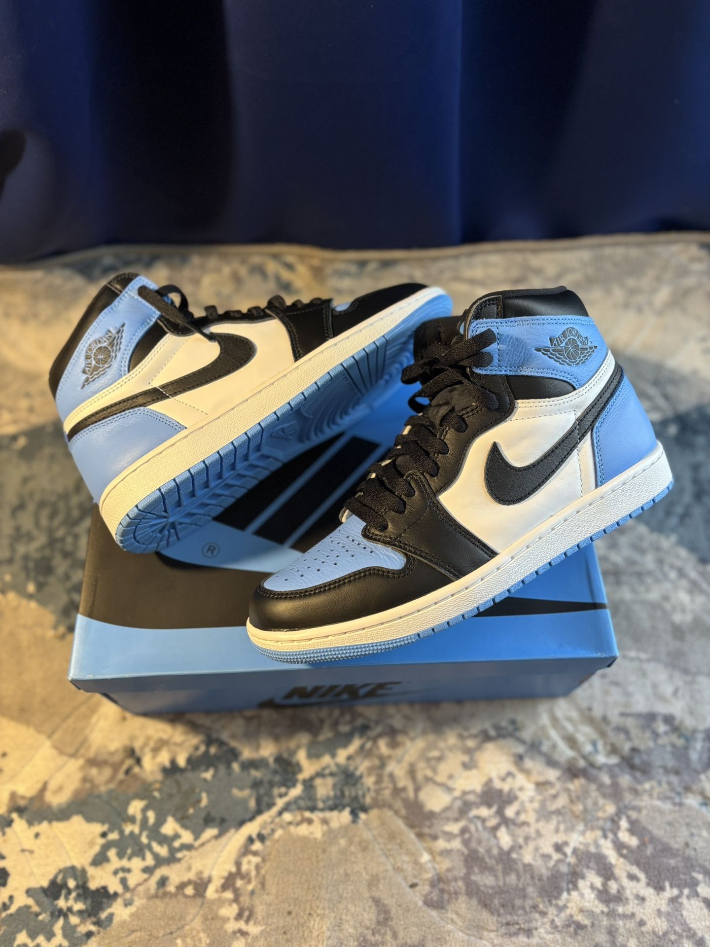 Jordan 1 Unc Toe