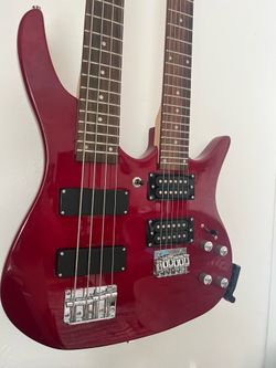 Cozart double neck guitar