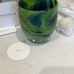 Seahawks- Thrive Glassybaby NIB!!