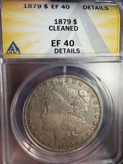 1879 $1 Silver Morgan Dollar Coin