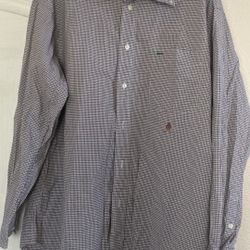 2 Tommy Hilfiger Men's Shirt's Size Large $20 Firm