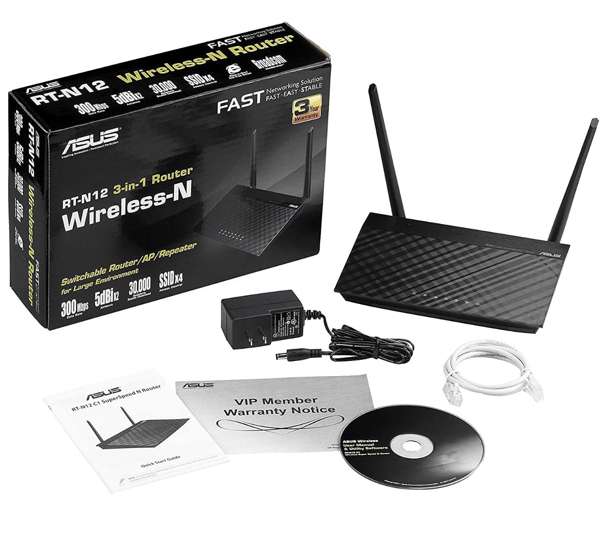 Asus RT-12N Wireless Router 3-in-1