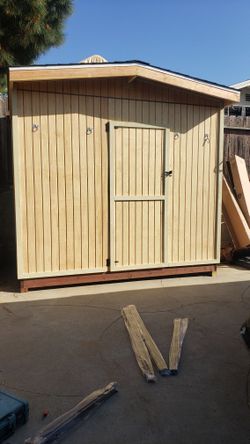 Plywood Y Siding 4x8 Shed 10 X 8