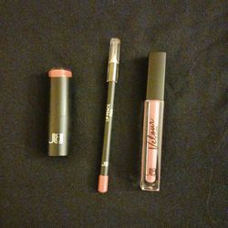 NEW Neutral Lipstick , LIPLINER, And  LIPGLOSS  All For $10