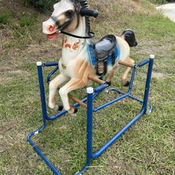 Vintage Clip-clop Wonder Horse from the 80’s. 