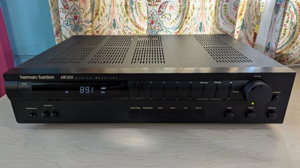 Harman Kardon HK3550 HiFi Stereo Receiver Vintage with Remote