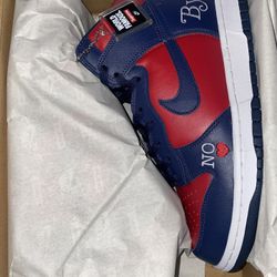 Nike X Supreme Dunk Highs Size 9.5 Brand New