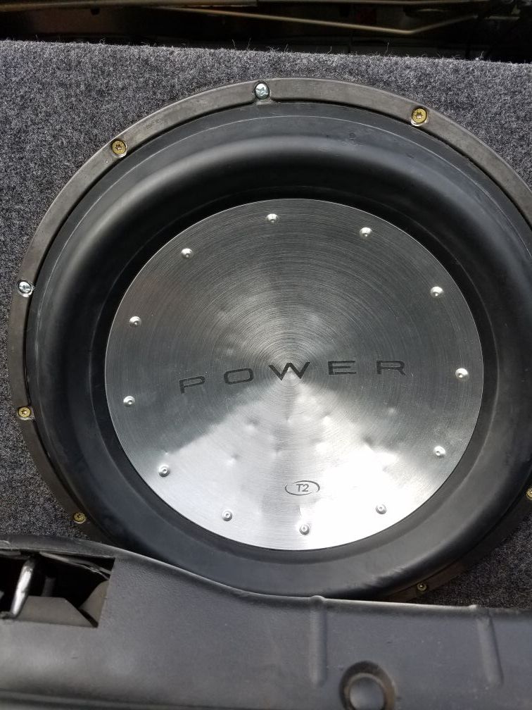 1 Rockford Fosgate Power T2 D2 15