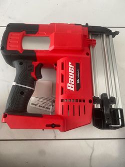 Bauer 20131C-B 20V Hypermax Lithium 18 Gauge Cordless Brad Nailer Tool Only New