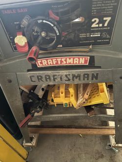 Craftsman Table Saw – Model 137.248480 – Great Condition