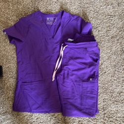 Figs, Purple, Size Xs 