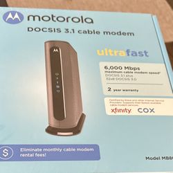 Motorola MB8600 Docsis 3.1 Cable Modem