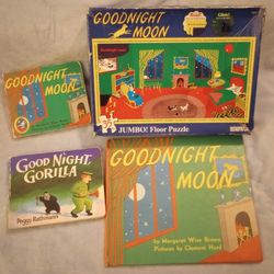 Good Night Moon Board Book & Puzzle Good Night Gorilla Board Book 