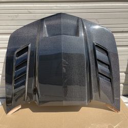 New 2010 2011 2012 2013 2014 2015 Chevrolet Camaro VIS Racing Terminator GT Style Carbon Fiber Vented Hood 