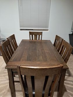 6 seater table