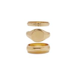 Lady Grey Signature Ring Set -Gold