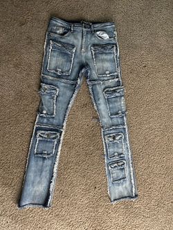 Stacked jeans