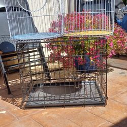 Bird Cage And Dog Crate 