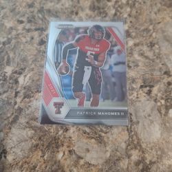 2021 PANINI PRIZM PATRICK MAHOMES TEXAS TECH