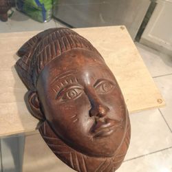 Hand Carved African Mask